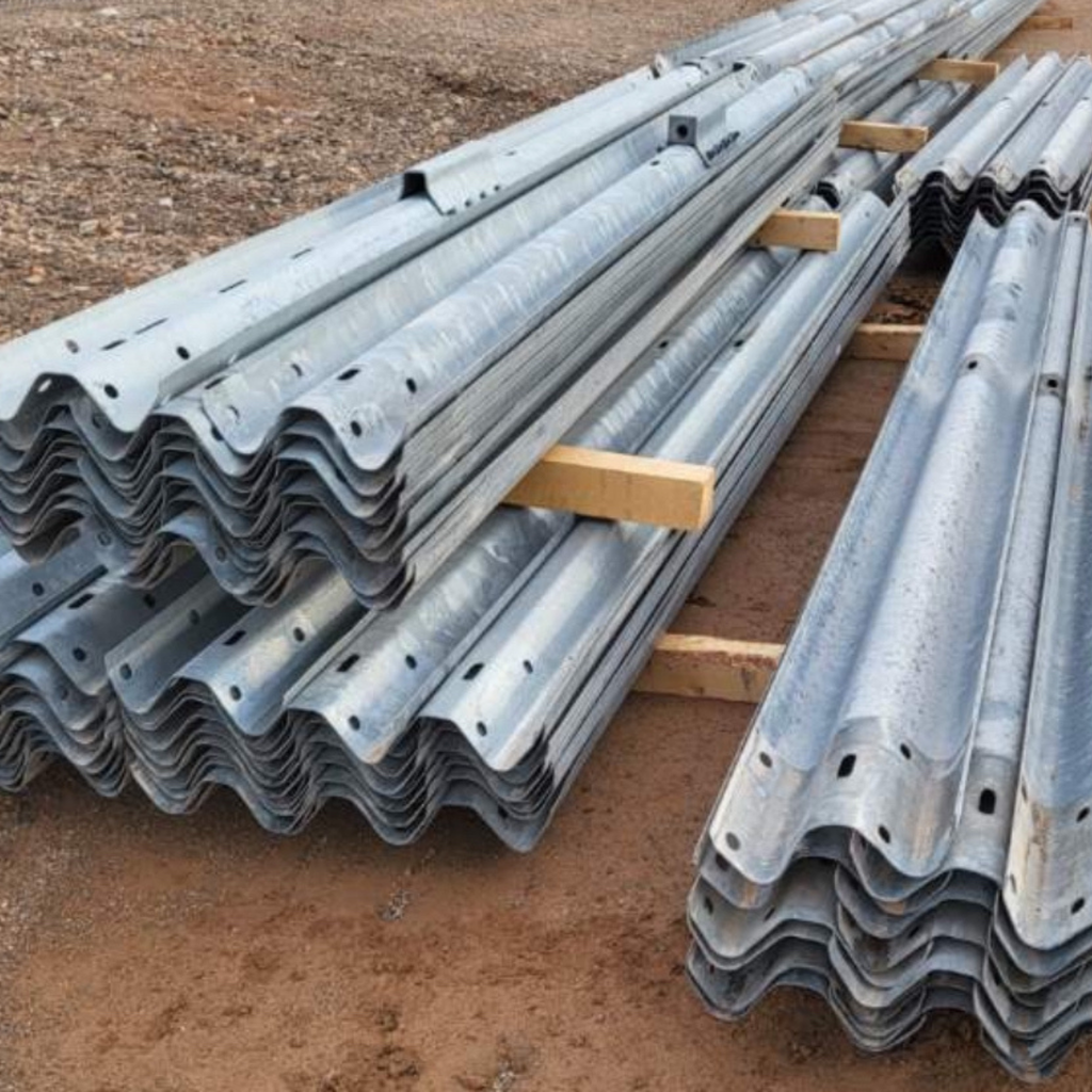 13'6" W-Beam Used Guardrail
