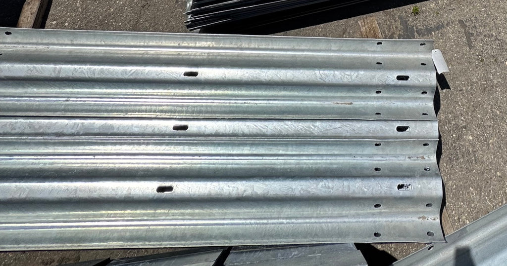 26' W-Beam Used Guardrail