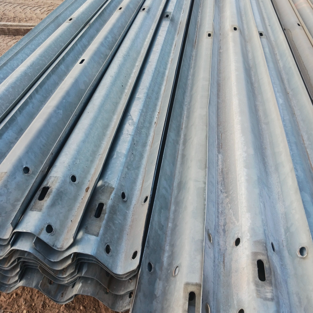 26' W-Beam Used Guardrail