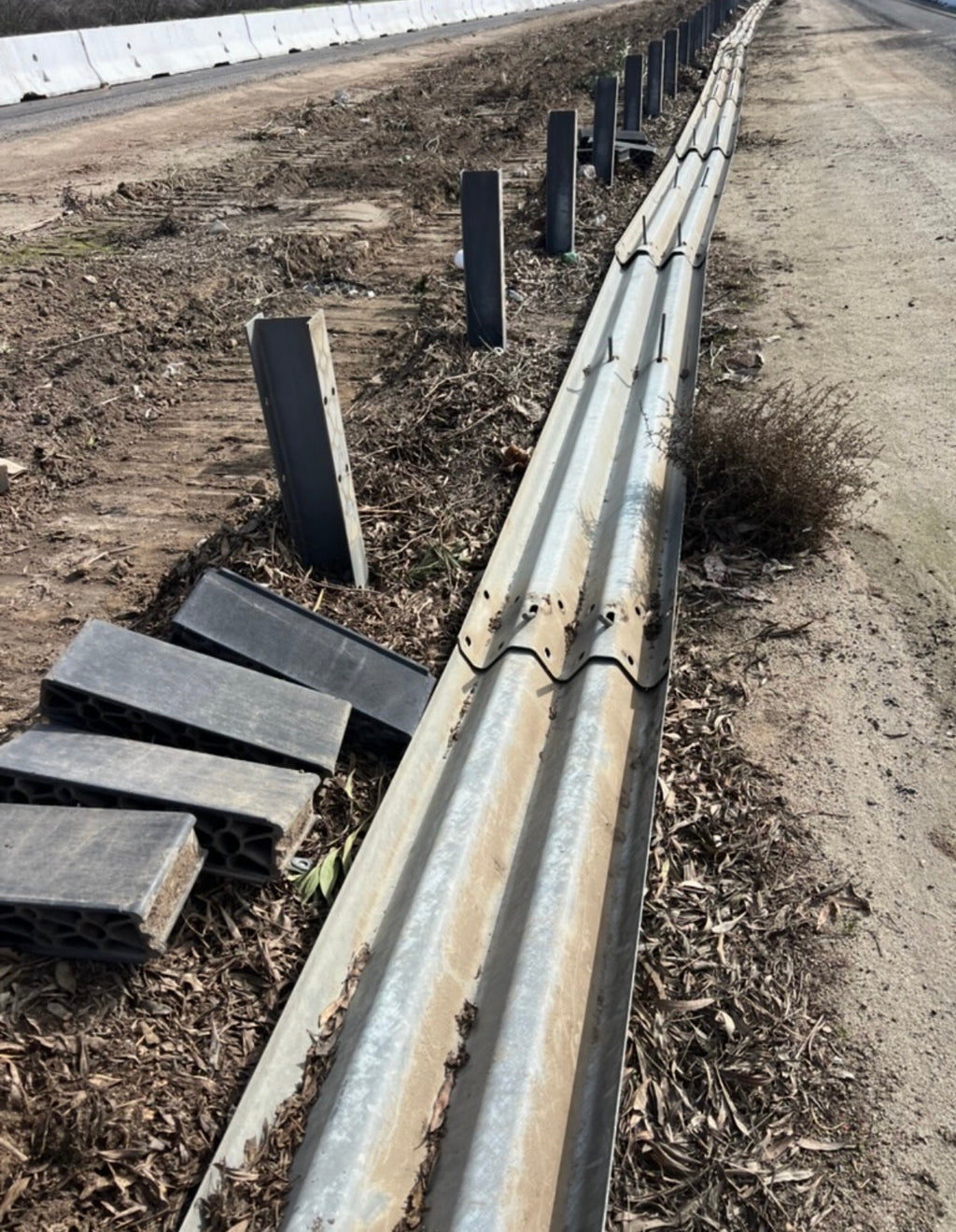 Thrie-Beam Used Guardrail