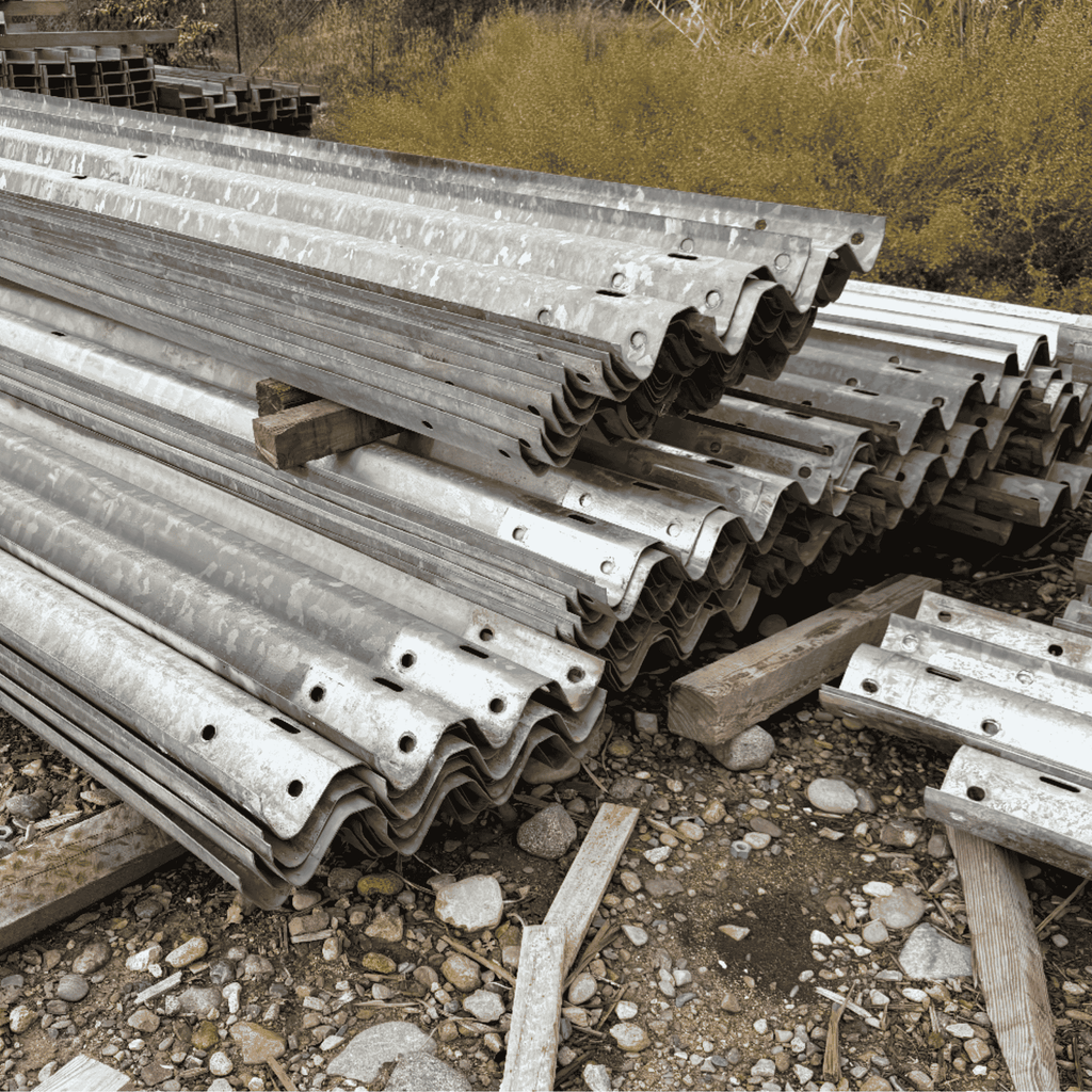 Thrie-Beam Used Guardrail